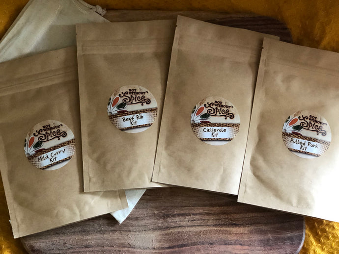 The Slow Cooker Bag -Spice Kit Set