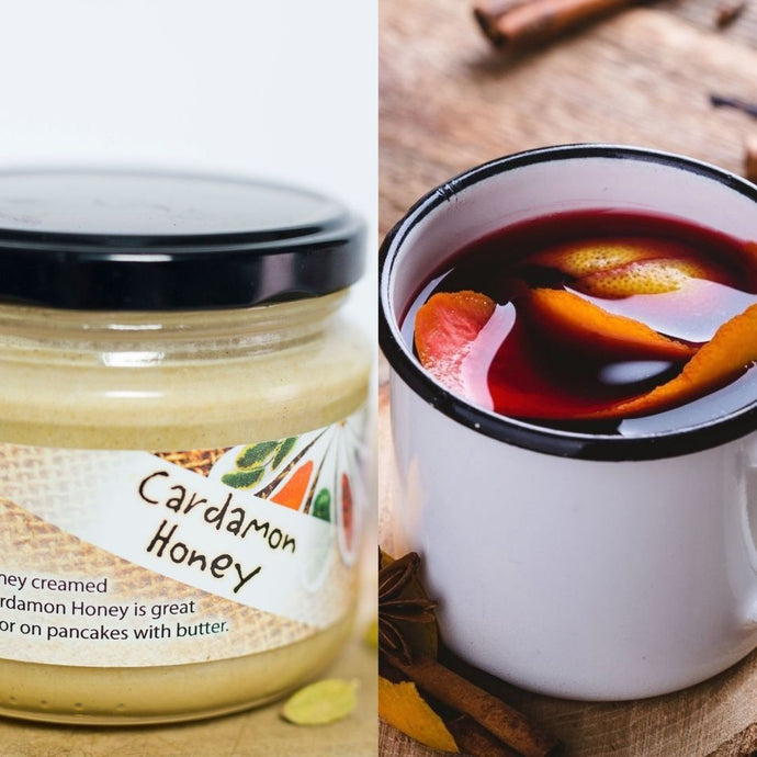 Mulled Wine Spice Kit with Spiced Cardamon Honey